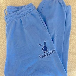 Playboy blue sweatpants